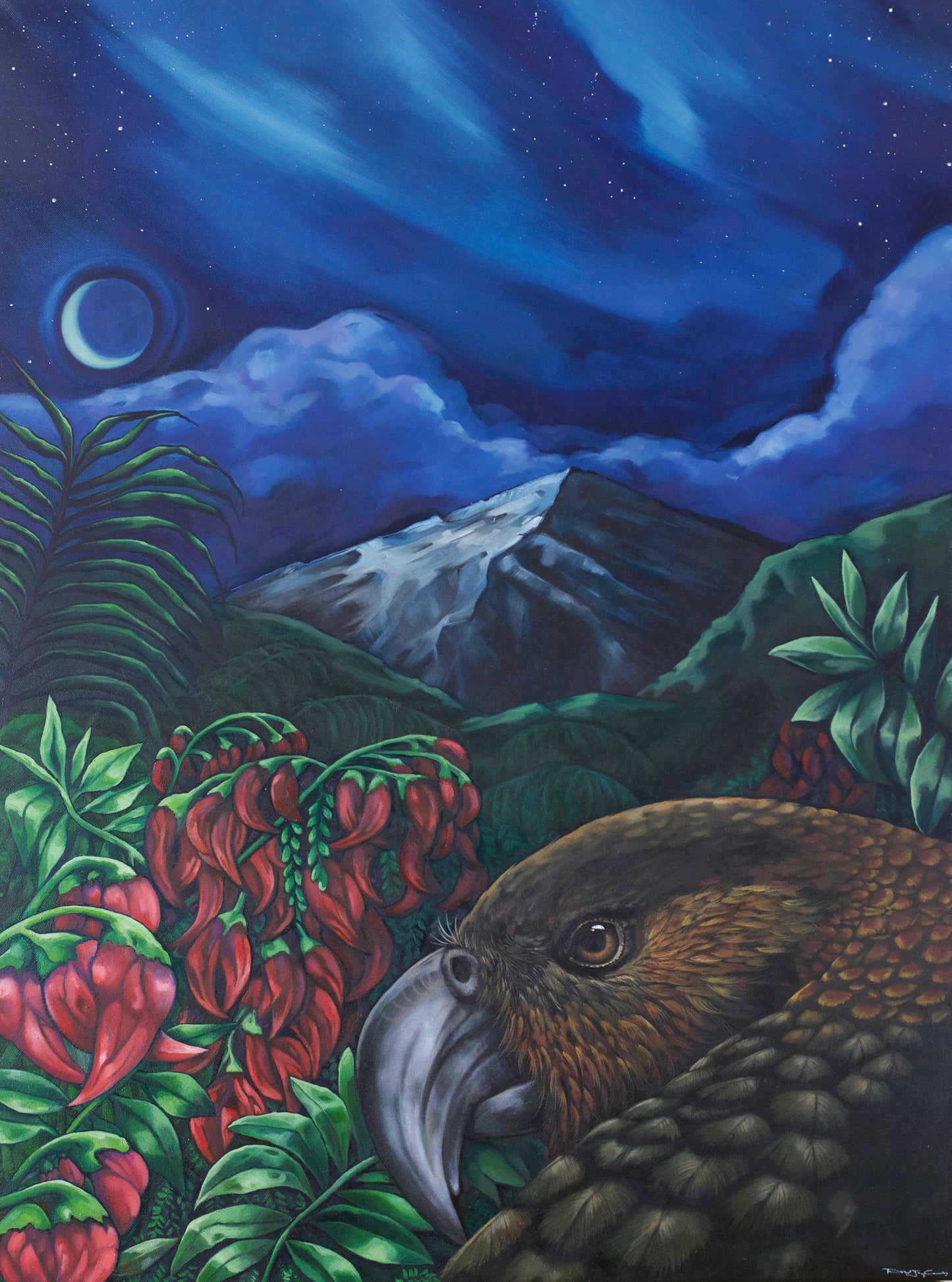 Night Kākā